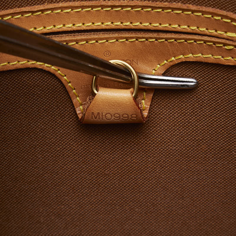 Louis Vuitton Monogram M51127 Handbag PVC/Leather Brown
