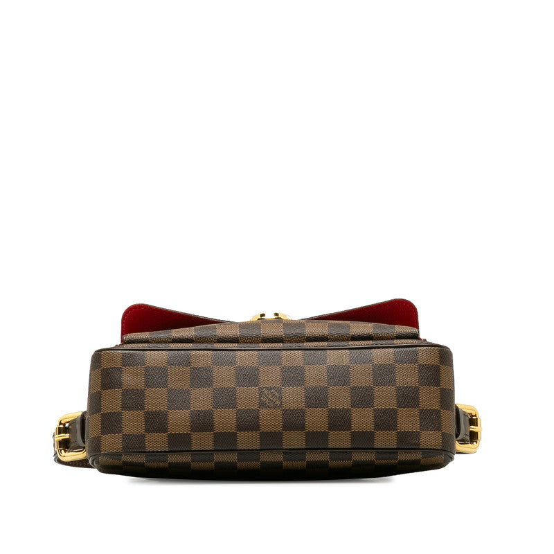 Louis Vuitton Damier Ravello GM N60006 Shoulder Bag PVC Leather Brown