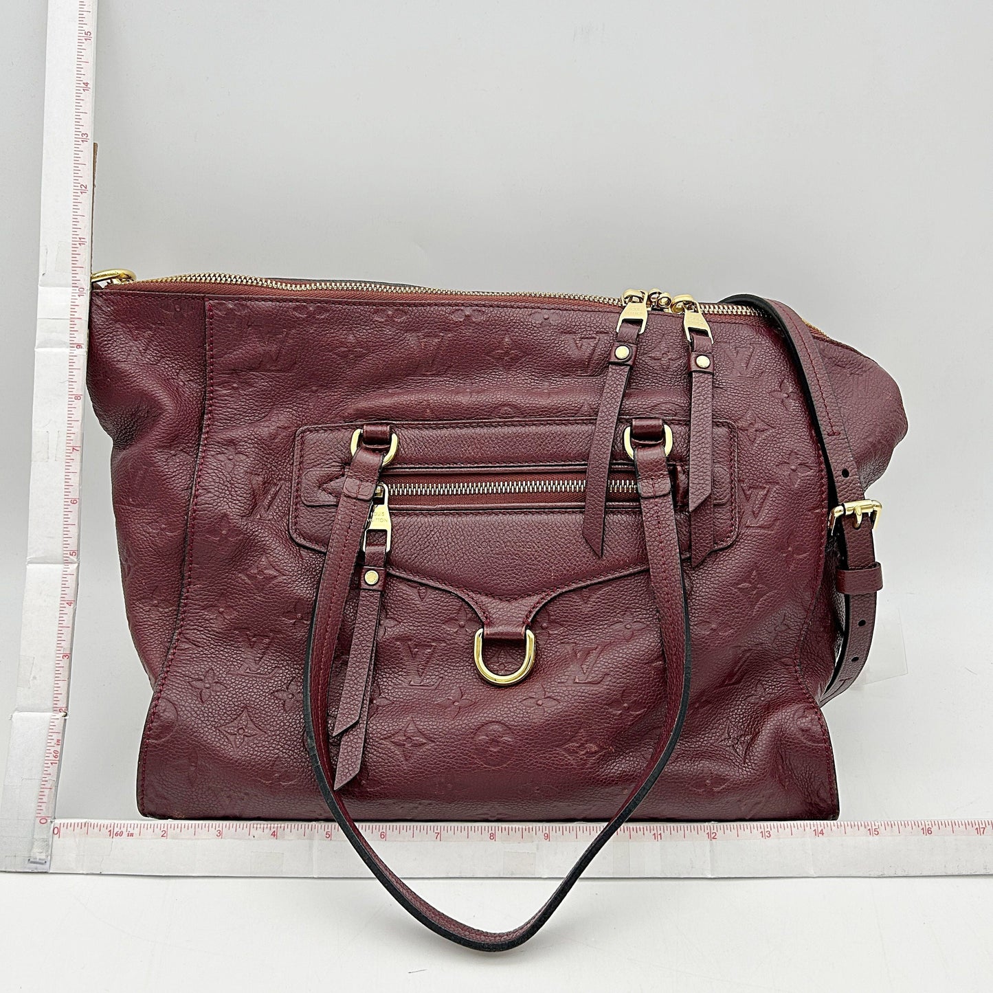 GLM-Monogram Lumineuse PM - Brown Handle Bags, Handbags LA15119