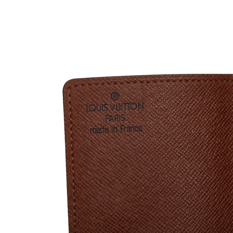 Louis Vuitton Monogram M60937 Card Case PVC/Leather Brown