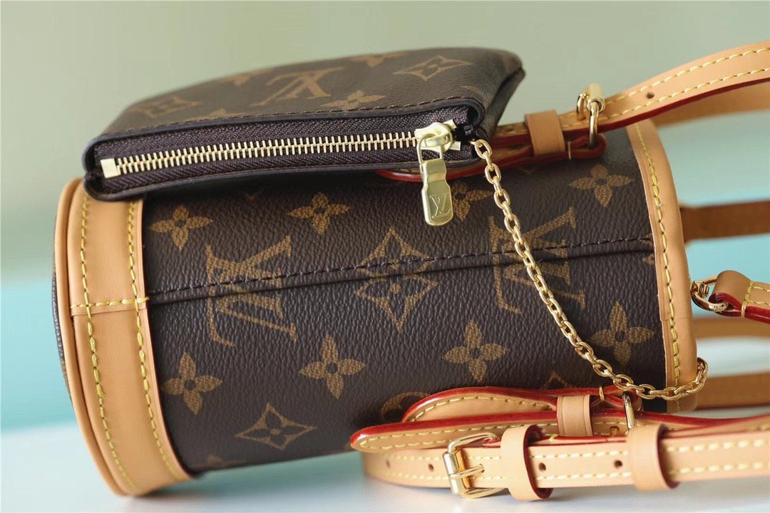 LV Nano Bucket Bag Monogram Canvas Brown For Women Brown 6.7in/17cm LVÃ‚Â 