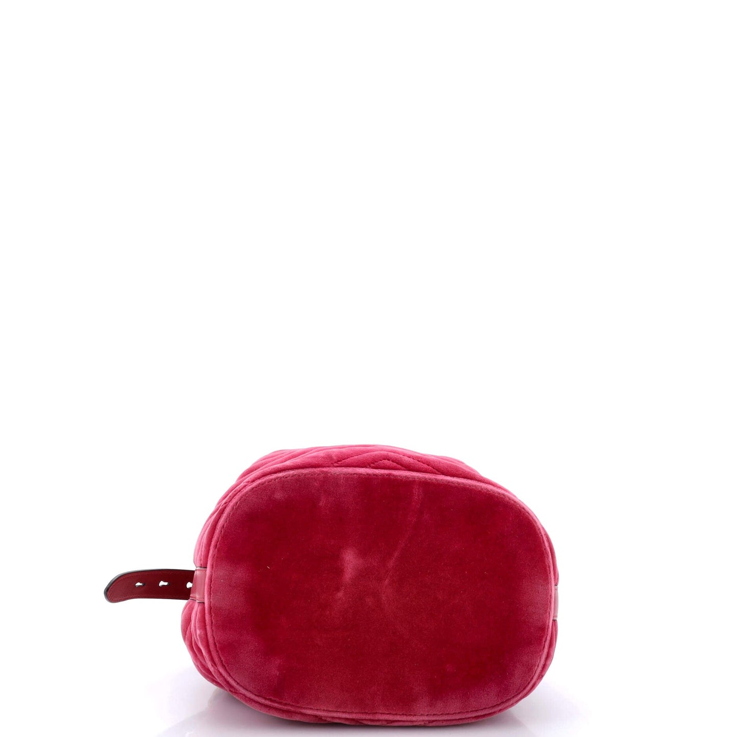 GG Marmont Bucket Bag Matelasse Velvet Small