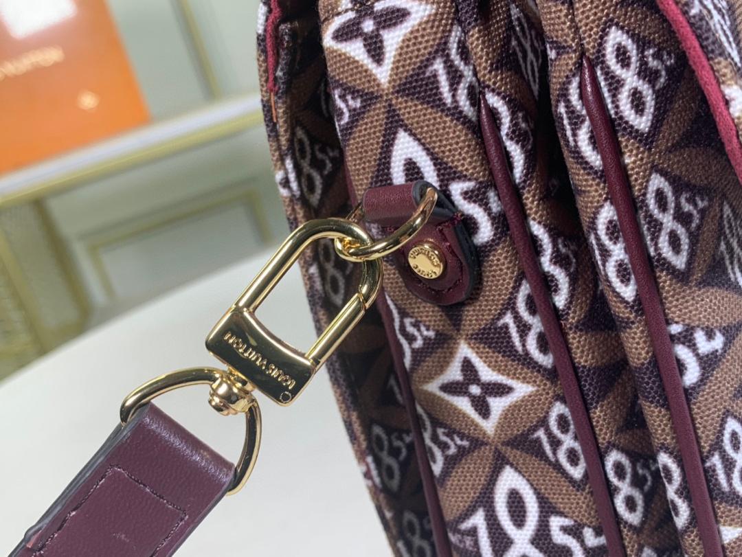 LV Pochette Metis MM Jacquard SinGLAMI 1854 Brown For Women,  Shoulder And Crossbody Bags 9.8in/25cm LV