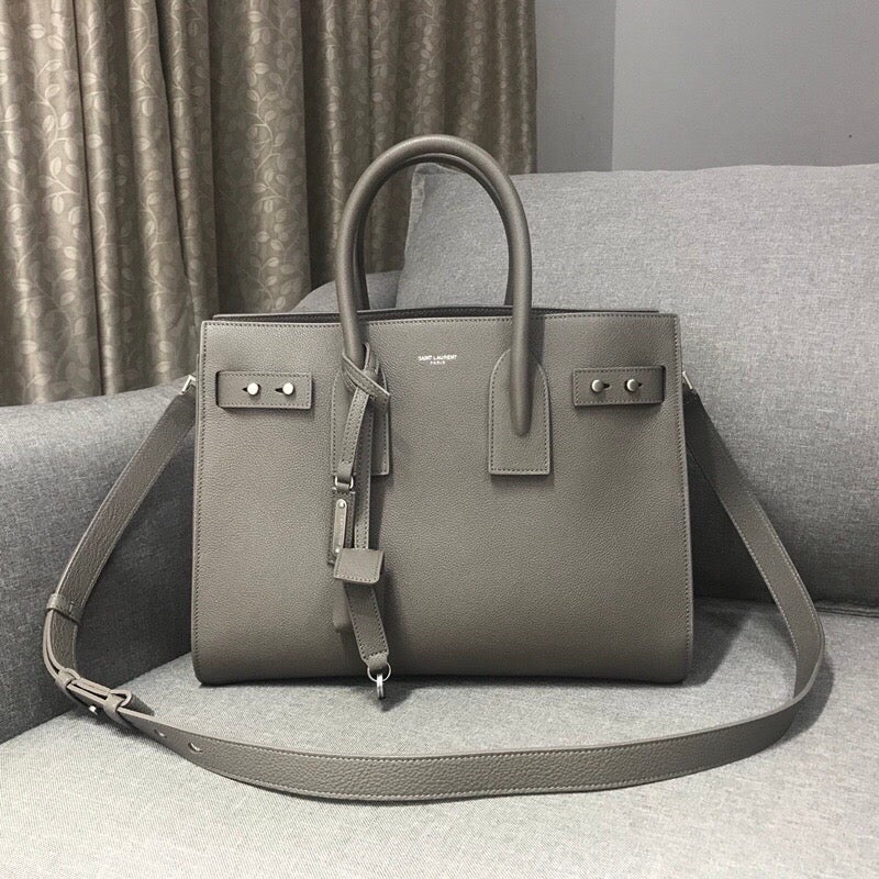 GLAMI Sac De Jour Small Stone Grey For Women 12.5in/32cm YSLÃ‚Â 