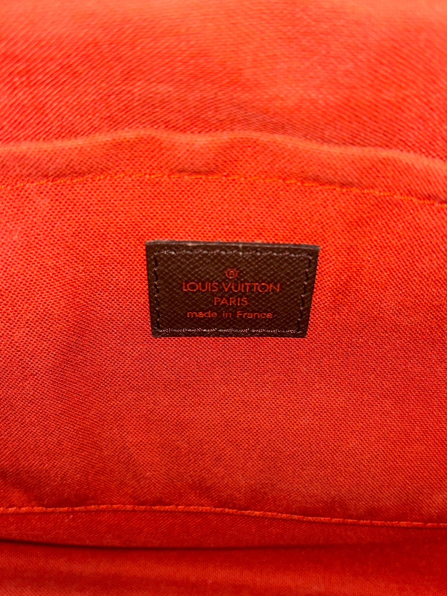 LOUIS VUITTON Damier Ebene Belem MM Shoulder Bag