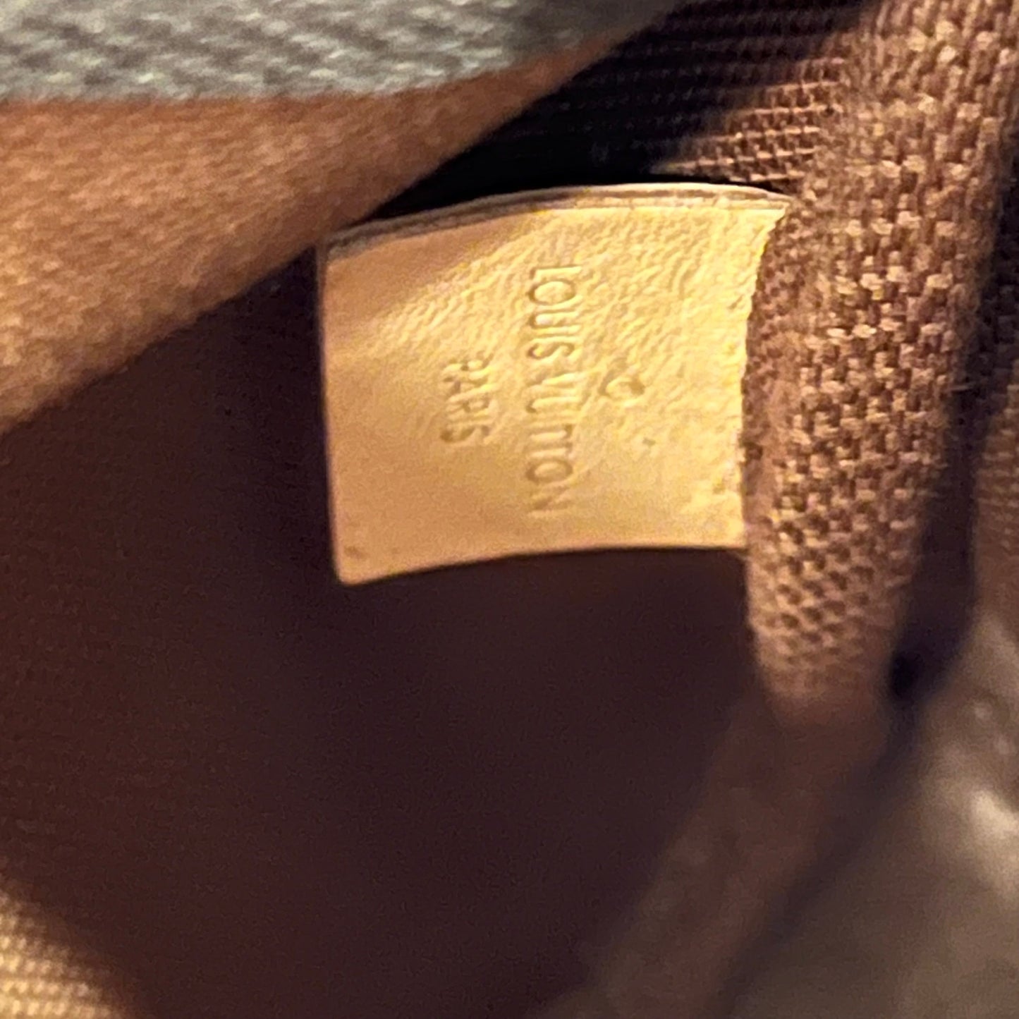 LOUIS VUITTON Multi Pochette Accessories Monogram Coated Canvas Crossbody Bag