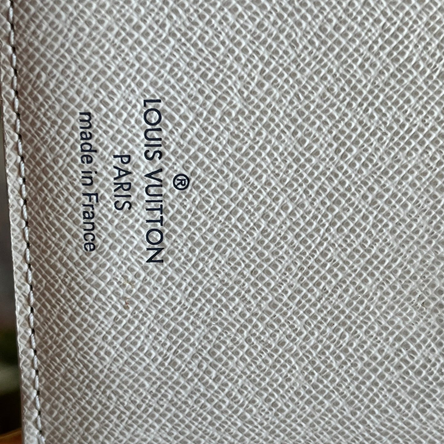 LOUIS VUITTON Joey Portofeuil Damier Azur Wallet