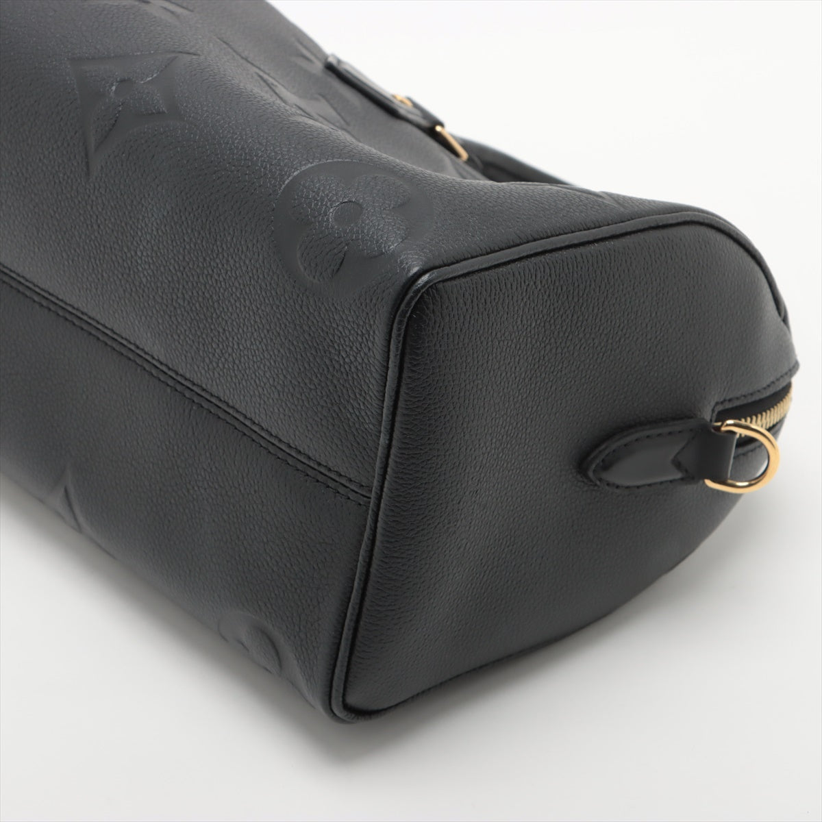 Louis Vuitton Monogram Empreinte Speedy Bandouliere  Black