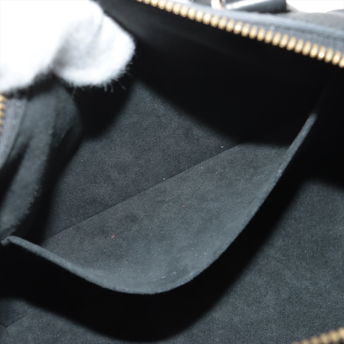 Louis Vuitton Monogram Empreinte Speedy Bandouliere  Black