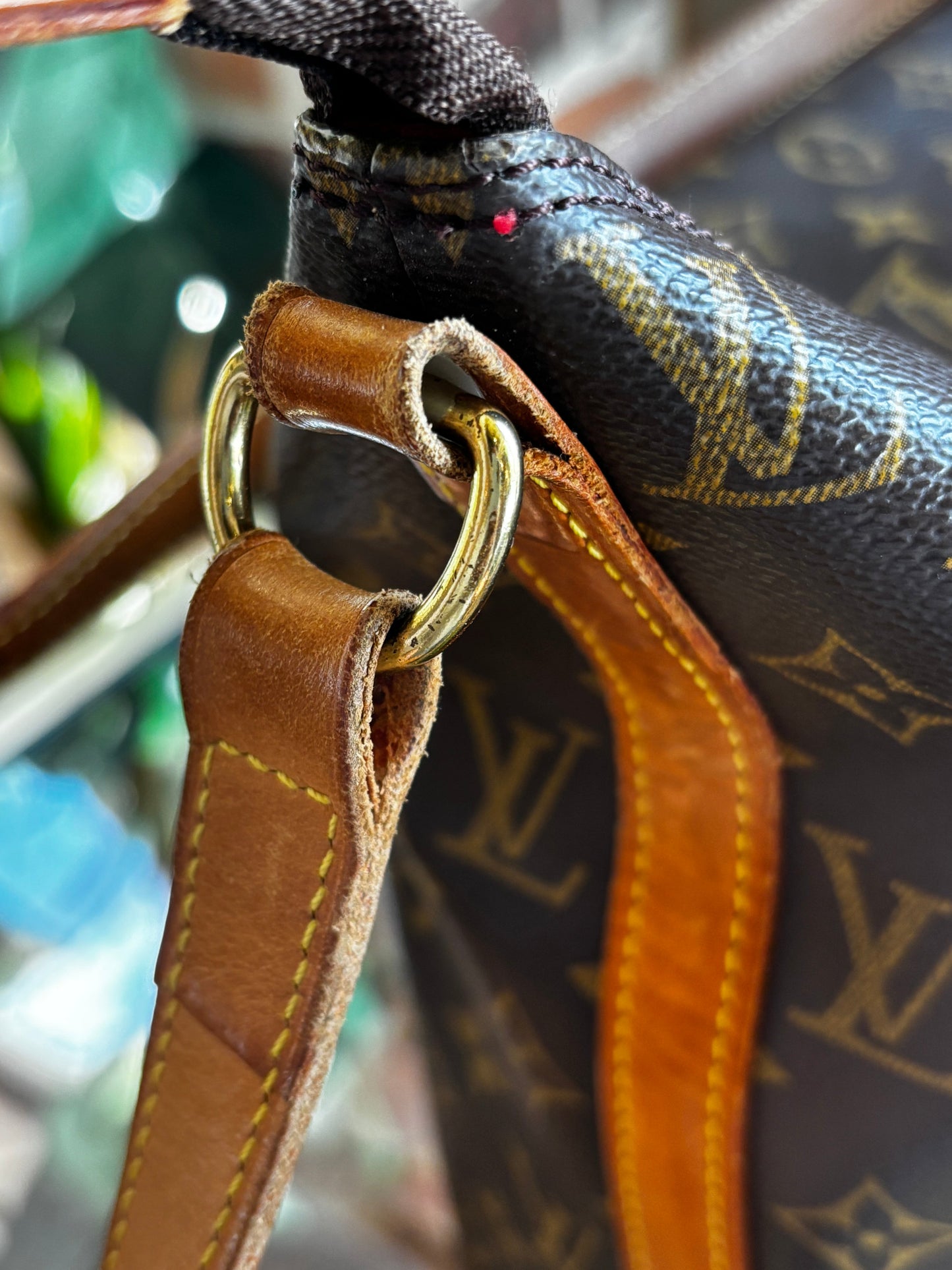 LOUIS VUITTON Monogram Amfar X Sharon Stone Shoulder Bag
