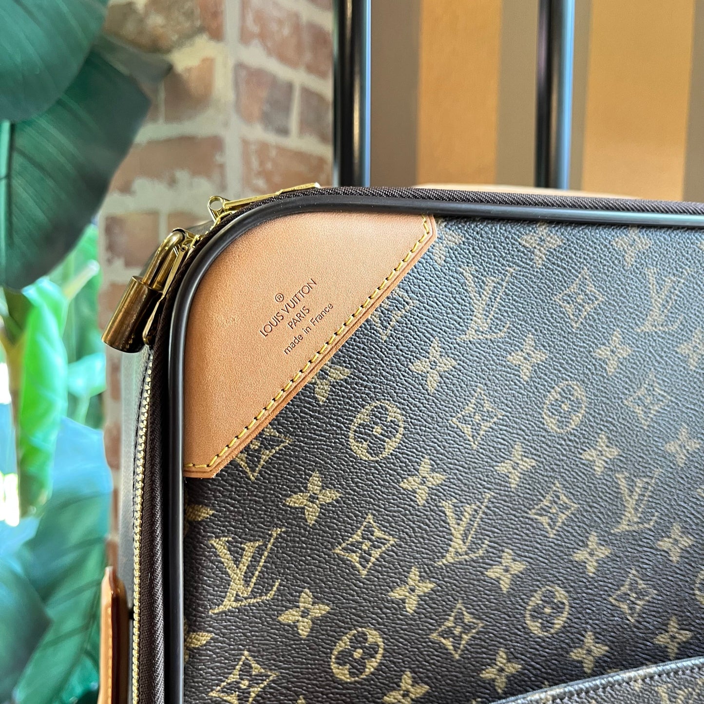 LOUIS VUITTON Pegase 60 Monogram Canvas Rolling Luggage