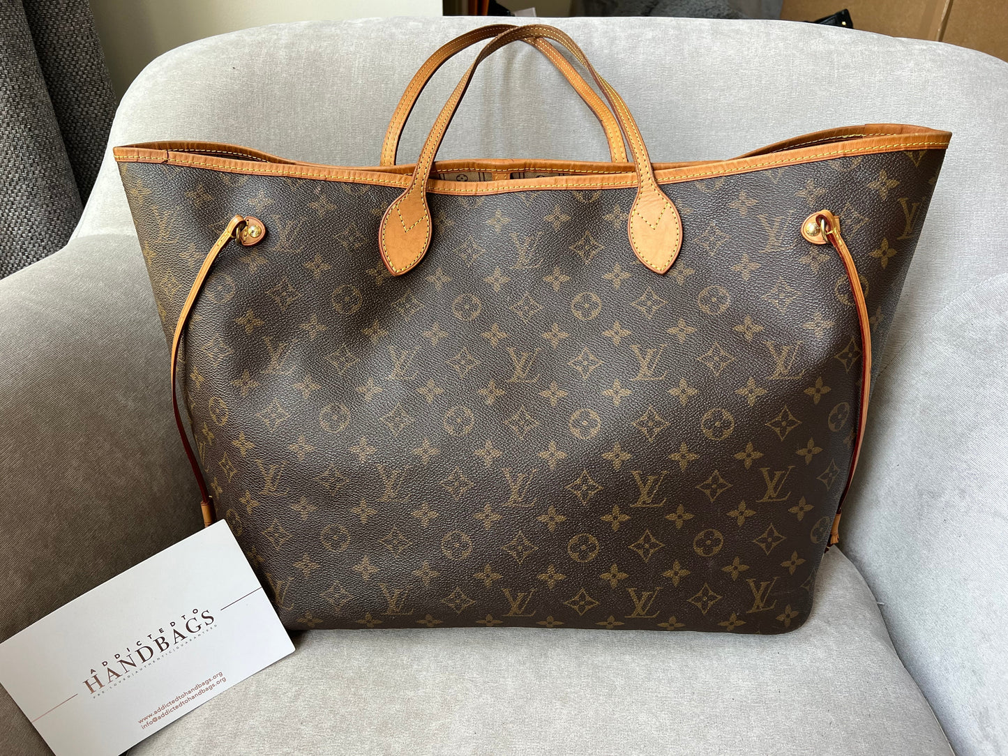 Louis Vuitton Neverfull GM Monogram Beige Interior (RRP £1,460)
