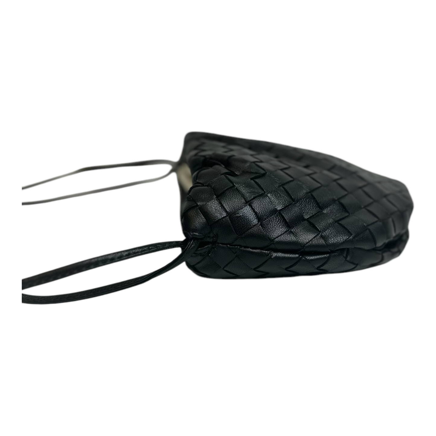 Bottega Veneta Nappa IntreGLM-iato Mini Bulb Black