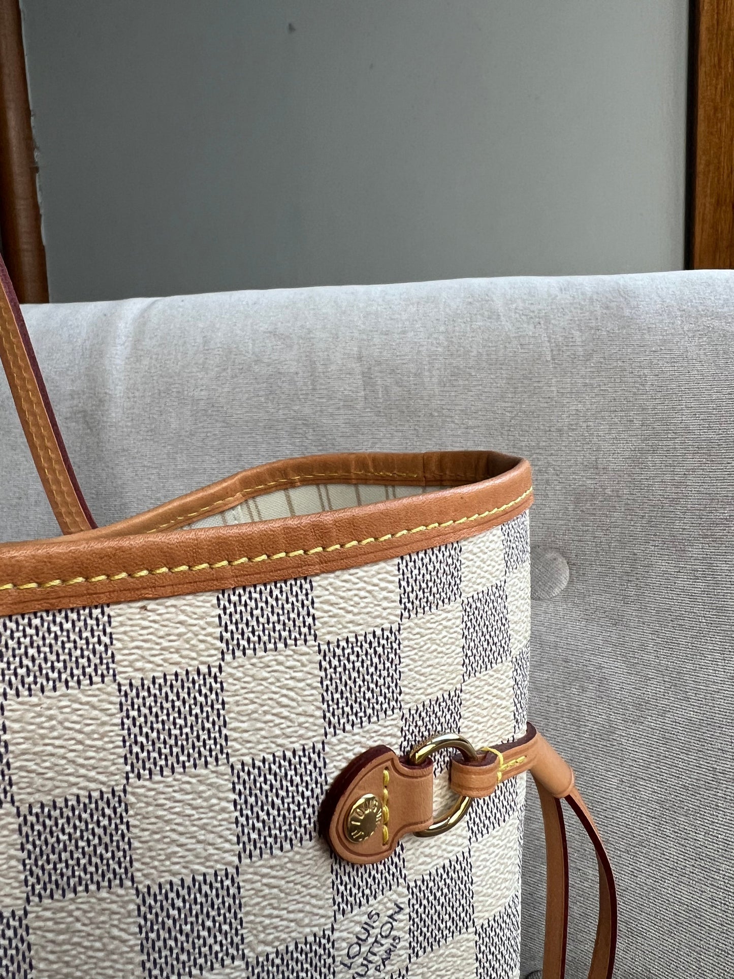 Louis Vuitton Neverfull MM Monogram Damier Azur (RRP £1,410)