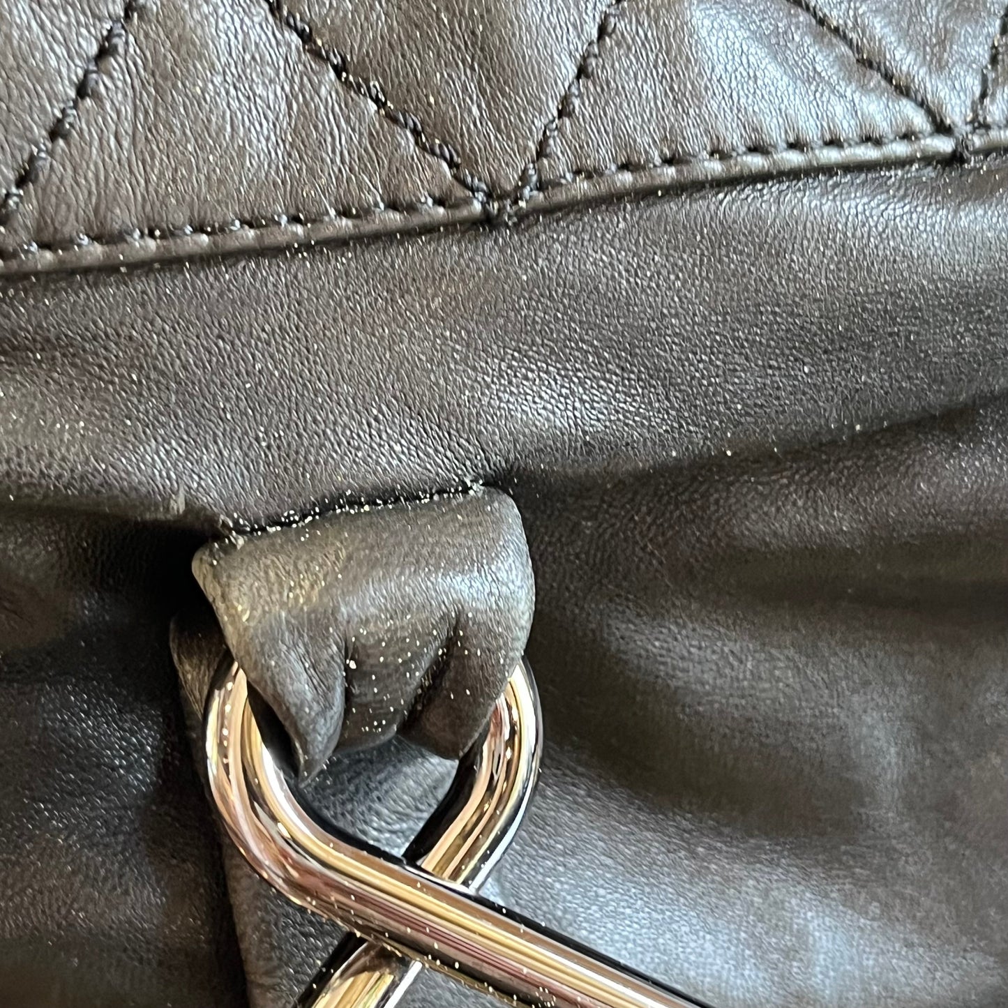 CHANEL 8 Knots Quilted Lambskin Tote Bag