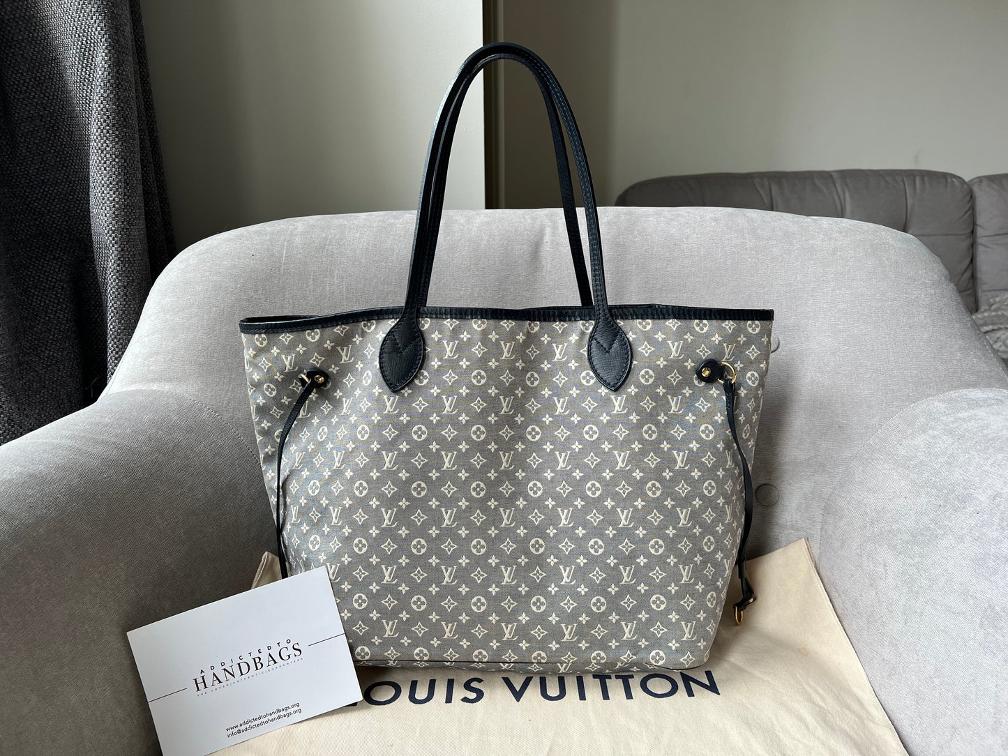 Louis Vuitton Neverfull MM Monogram Idylle Mini Lin