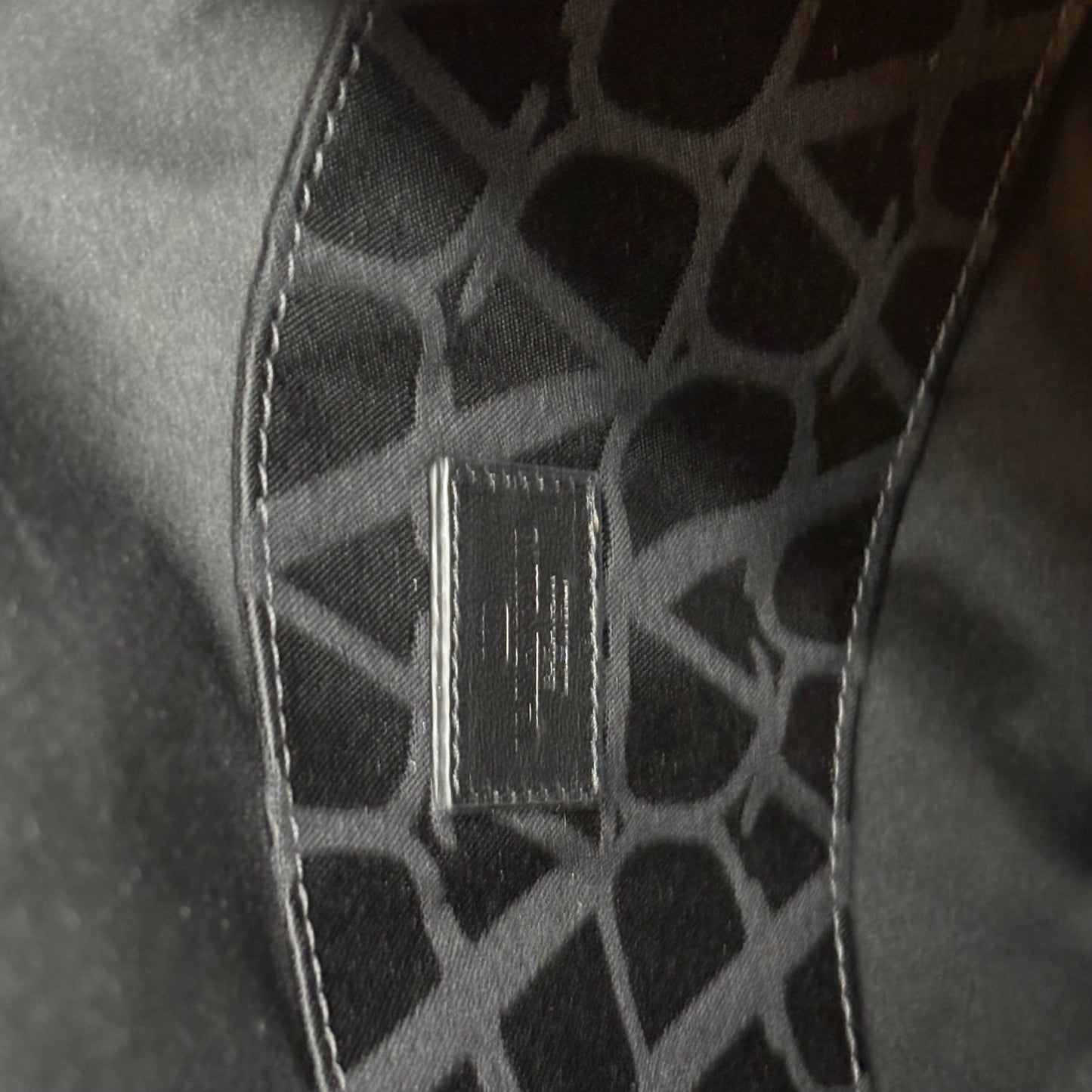 VALENTINO V Jacquard Foldable Tote Bag