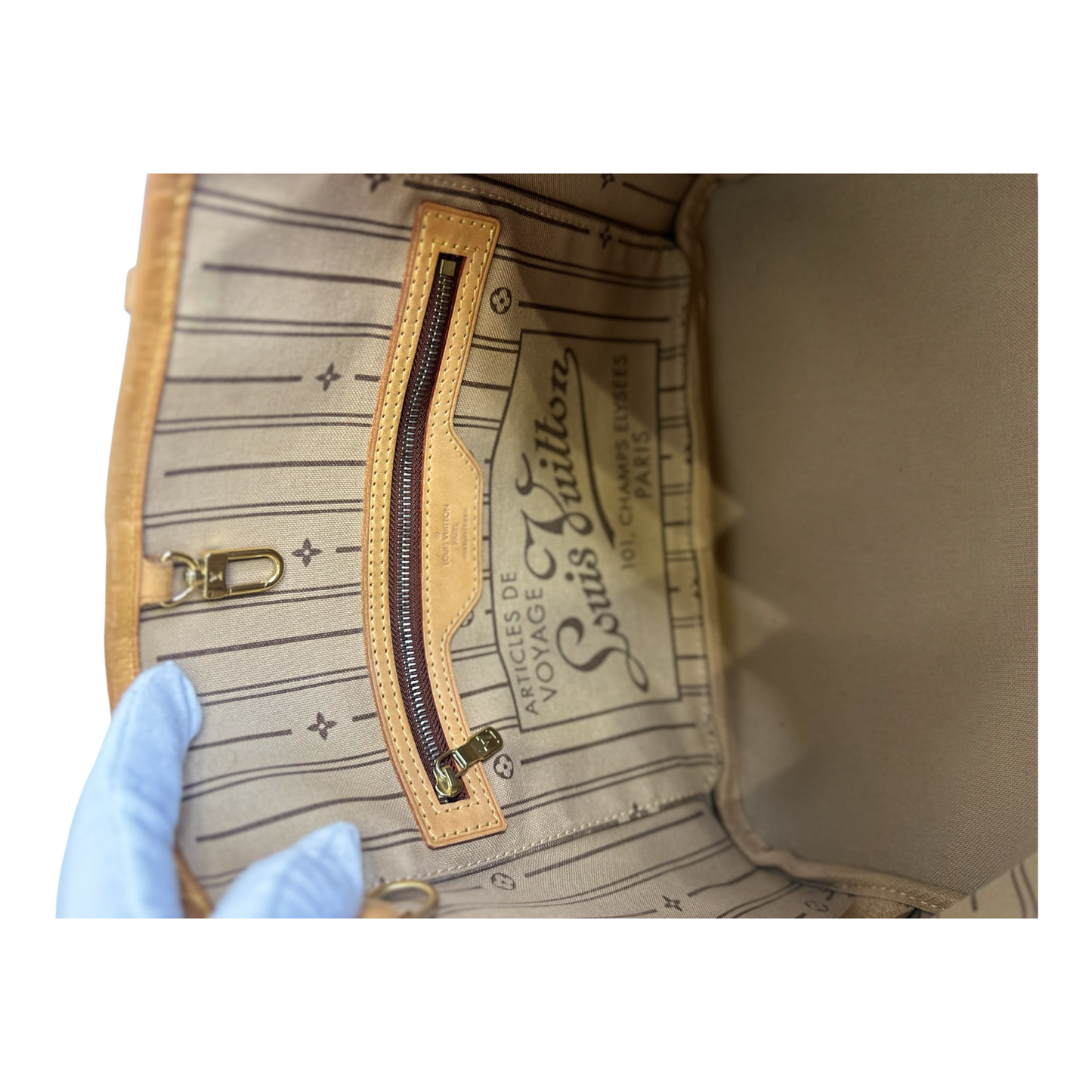 GLM-Monogram Canvas Neverfull PM Bag
