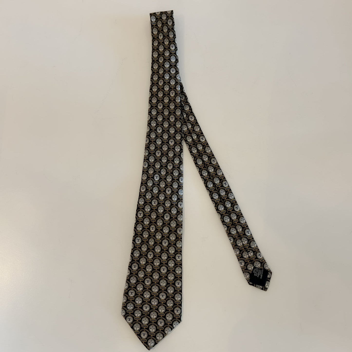 CHANEL CC Compass Neck Tie