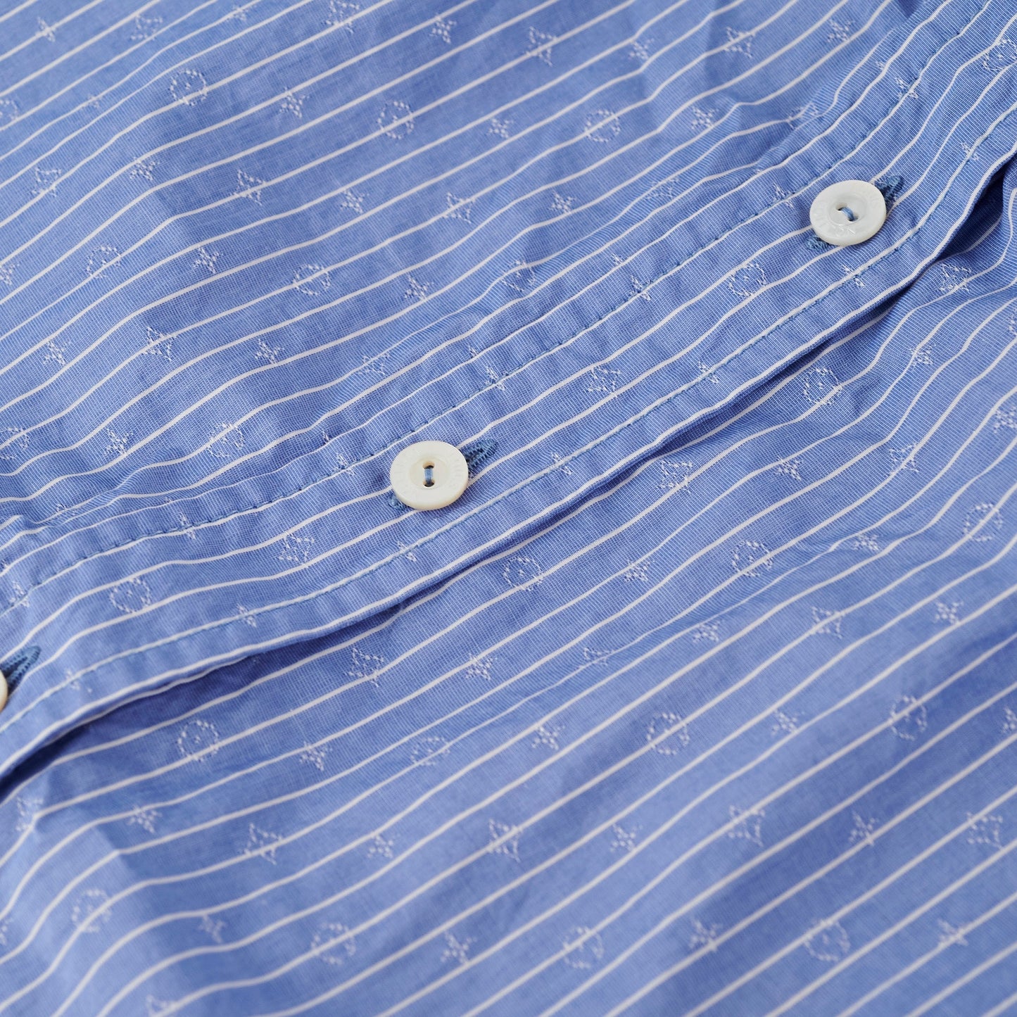 Louis Vuitton Slesveless Lavaliere Blouse Blue Size 34