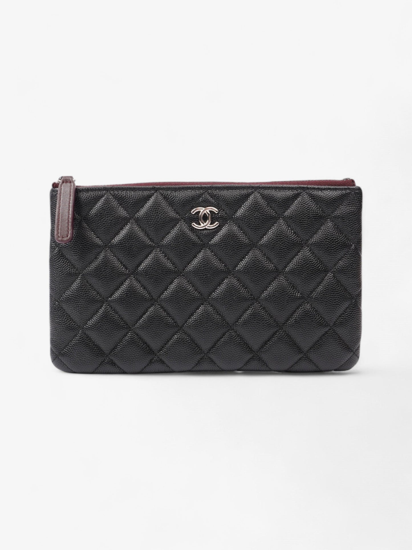 Chanel Purse Black Caviar Leather
