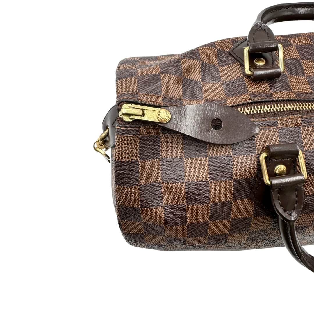 Speedy 35 Damier Ebène LV personalizzato