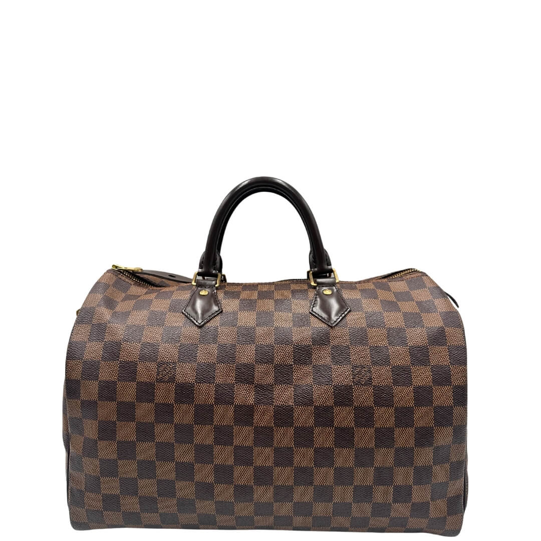 Speedy 35 Damier Ebène LV personalizzato
