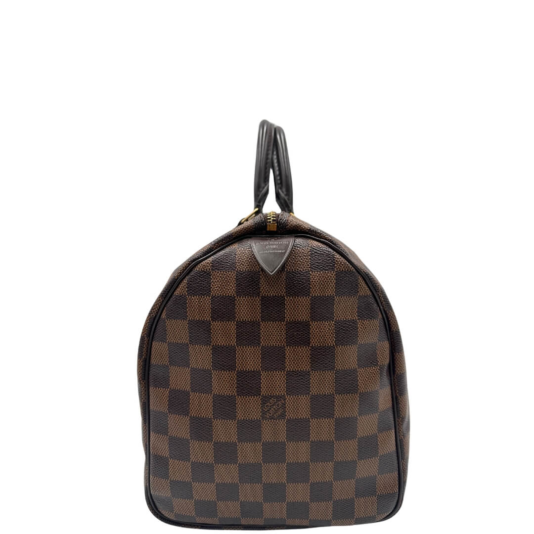 Speedy 35 Damier Ebène LV personalizzato