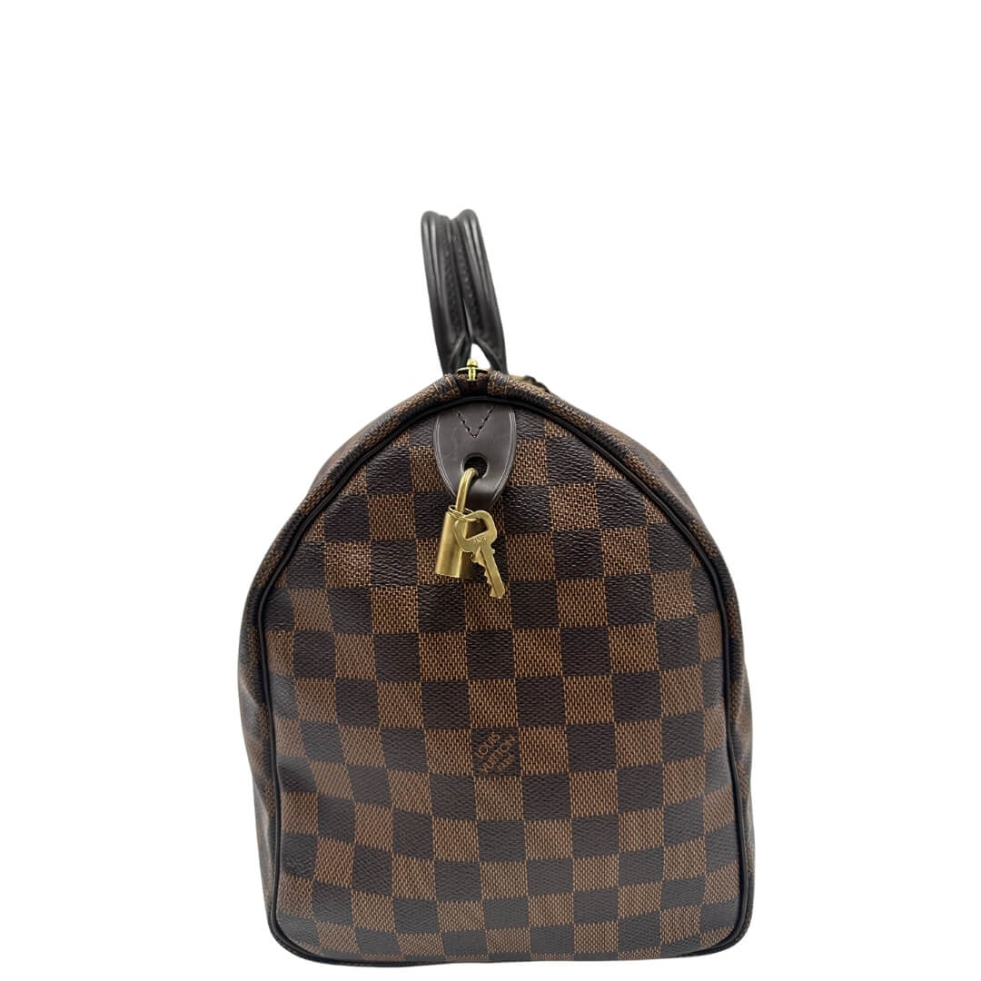 Speedy 35 Damier Ebène LV personalizzato
