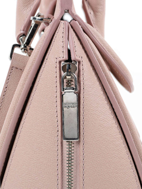 ALEXANDER MCQUEEN CALFSKIN LEATHER MINI HEROINE SHOULDER BAG