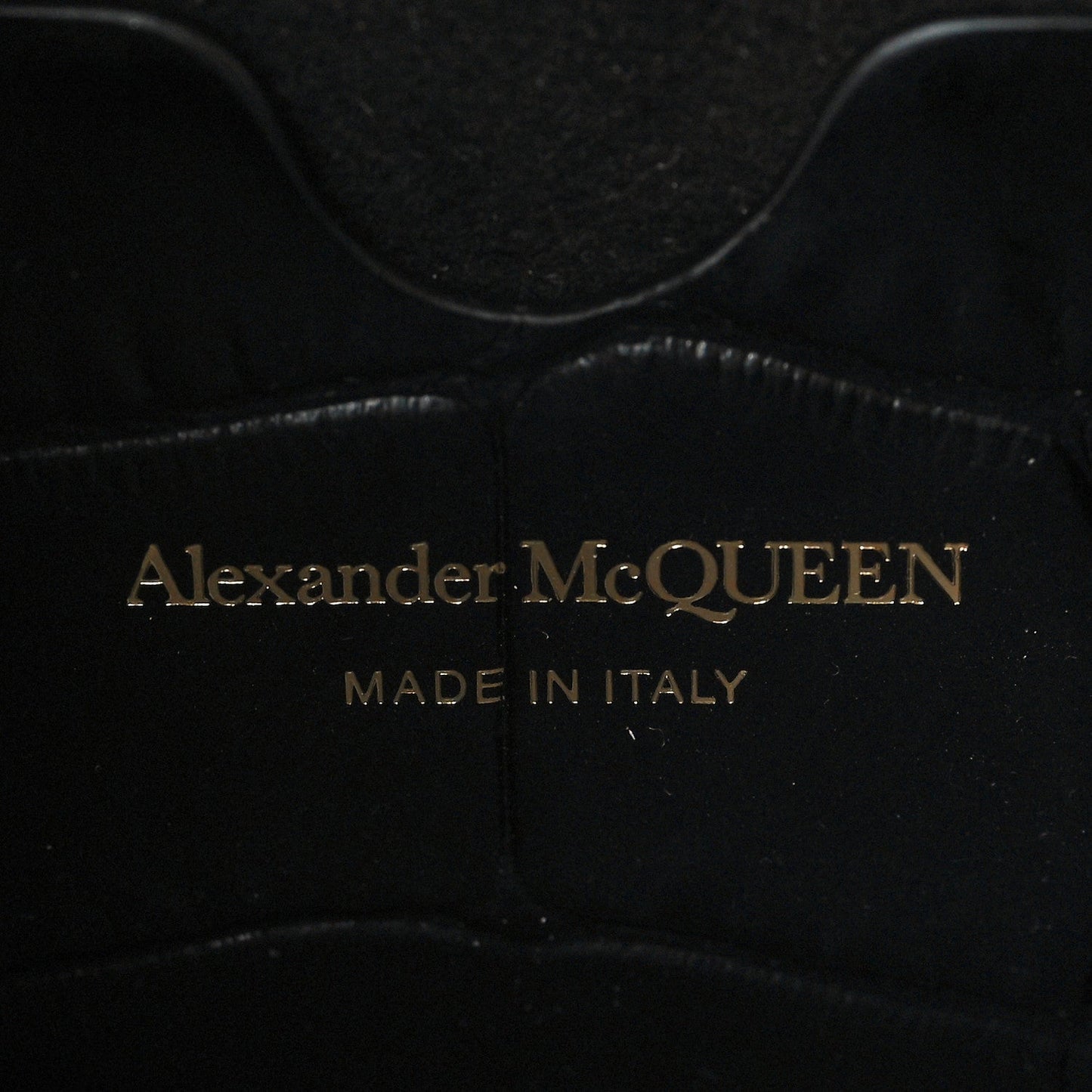 ALEXANDER MCQUEEN CROC EMBOSSED CALFSKIN BOX 21 SHOULDER BAG