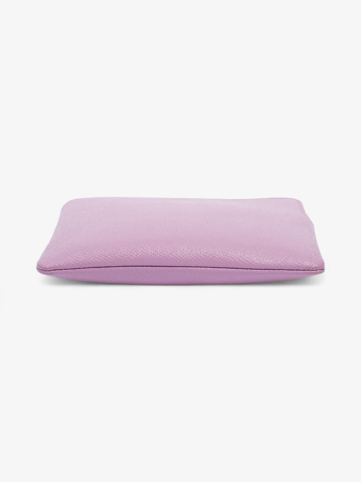 Coach Corner Zip Wristlet Violet Leather
