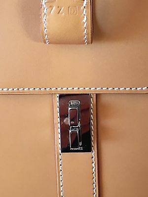 HERMÈS Vache Natural Drag Bag 37