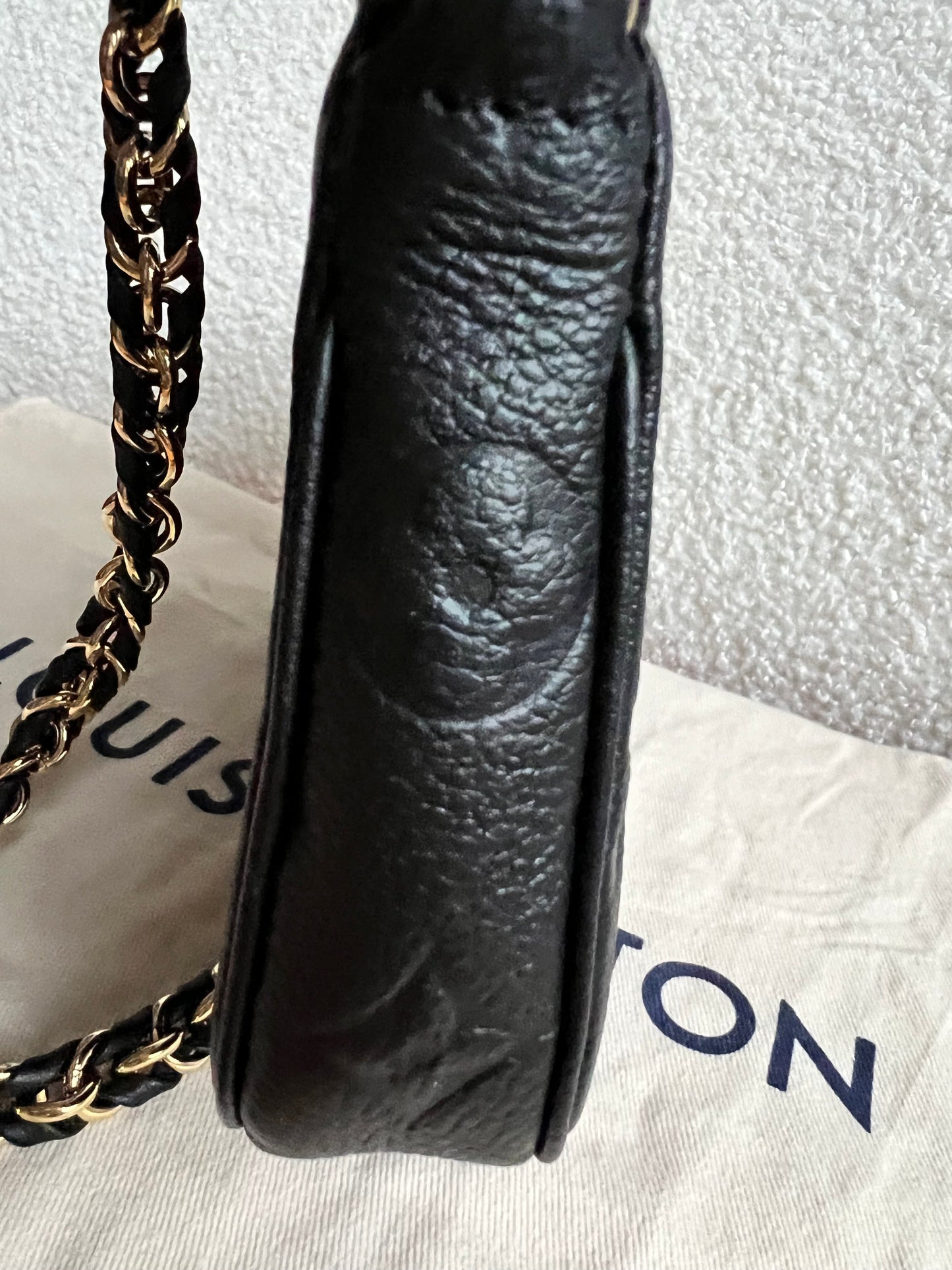 Louis Vuitton Multi Pochette Accessoires Black Empreinte (RRP £2140)