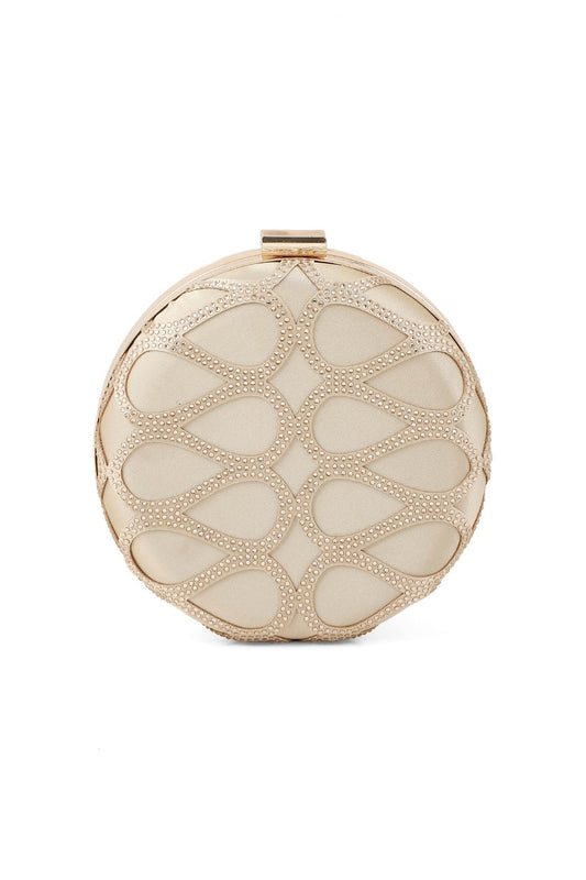 Fancy Clutch B21552-Champagne