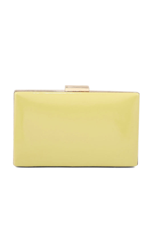 Fancy Clutch B21555-Yellow