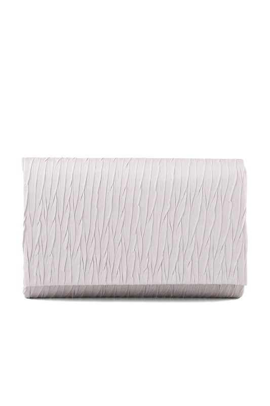 Fancy Clutch B21579-Silver