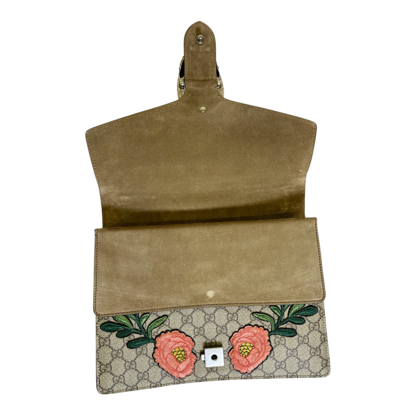 GLM-- Dionysus Bag Embellished GG Coated Canvas Medium