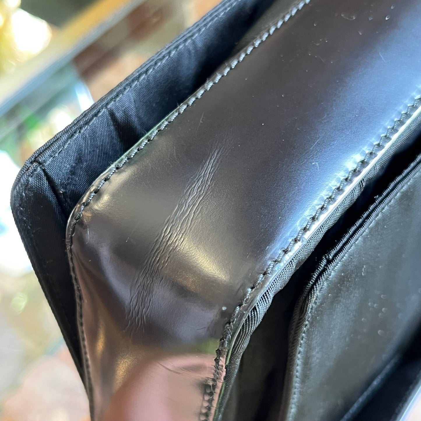 PRADA Spazzolato Tesstuto Nylon Shoulder Bag