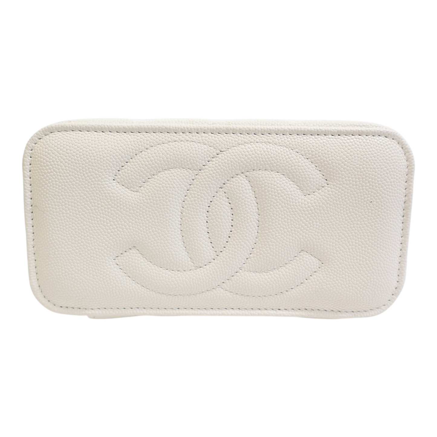 Chanel Coco Casino Caviar Quilted Small Vanity Case
