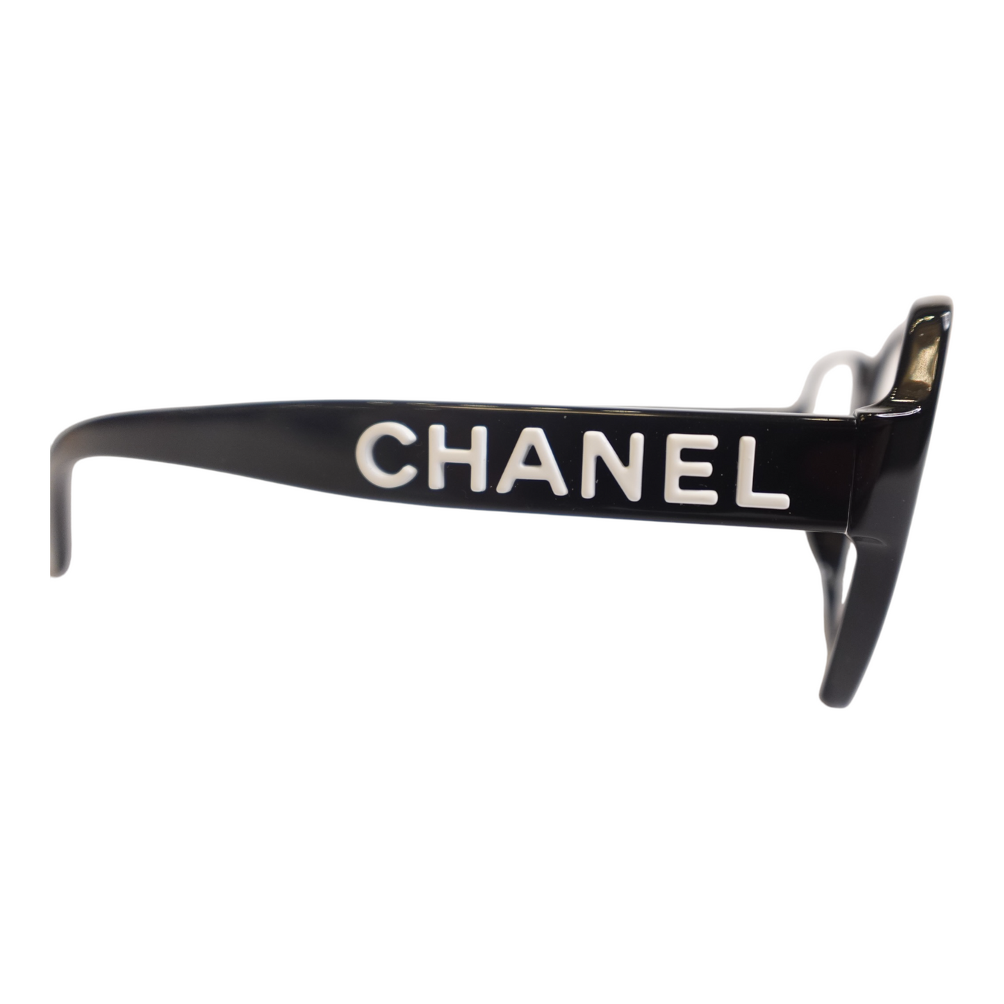Chanel Rectangular Frame Logo Glasses