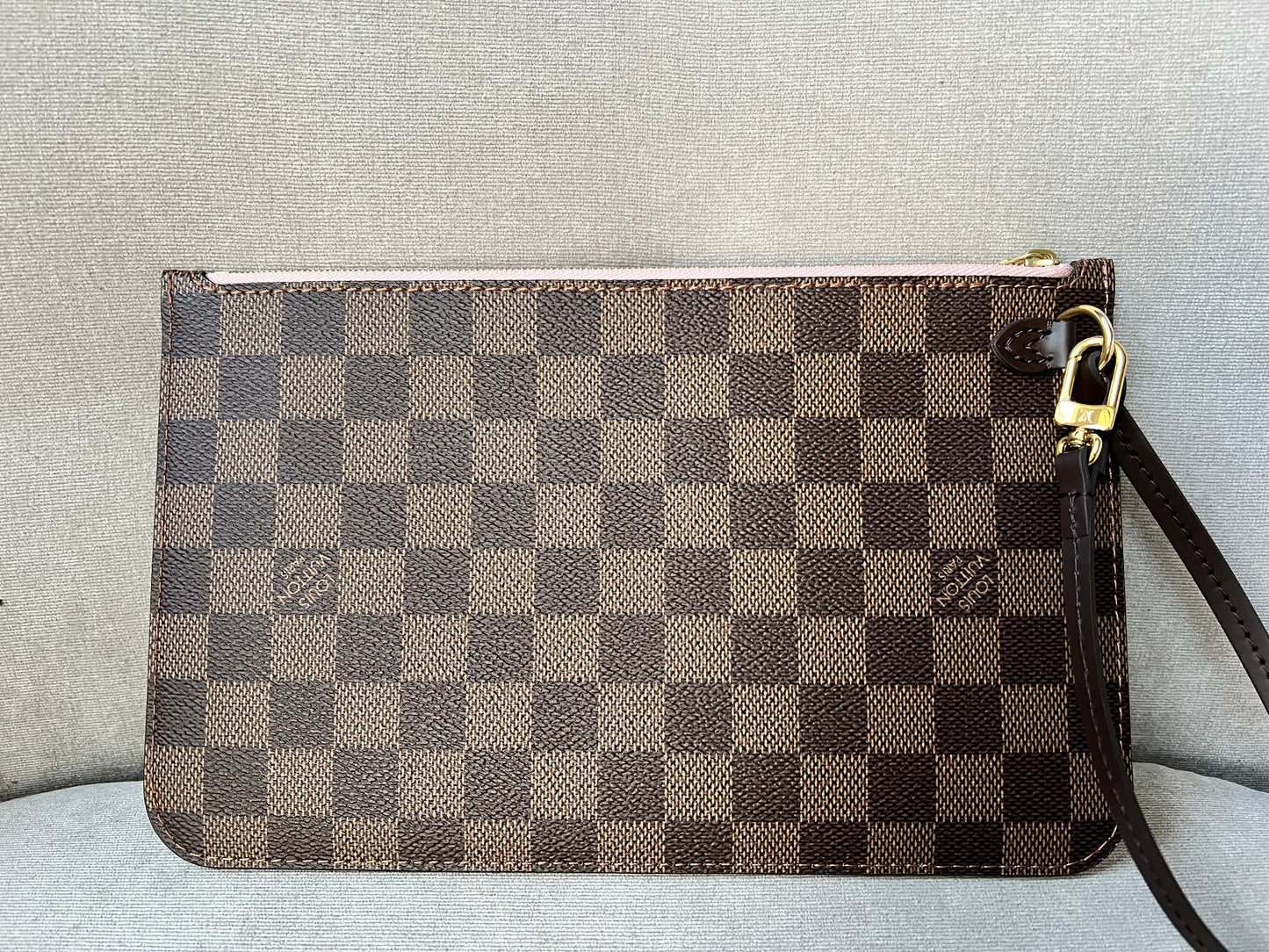 Louis Vuitton Pouch (from Neverfull MM) in Damier Ebene