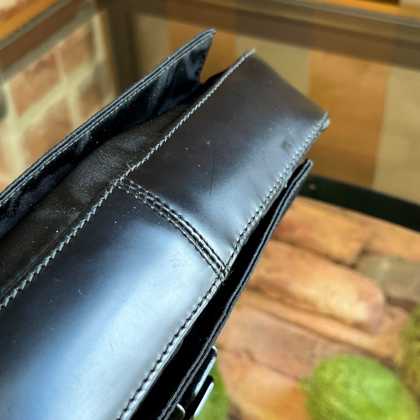 PRADA Spazzolato Tesstuto Nylon Shoulder Bag