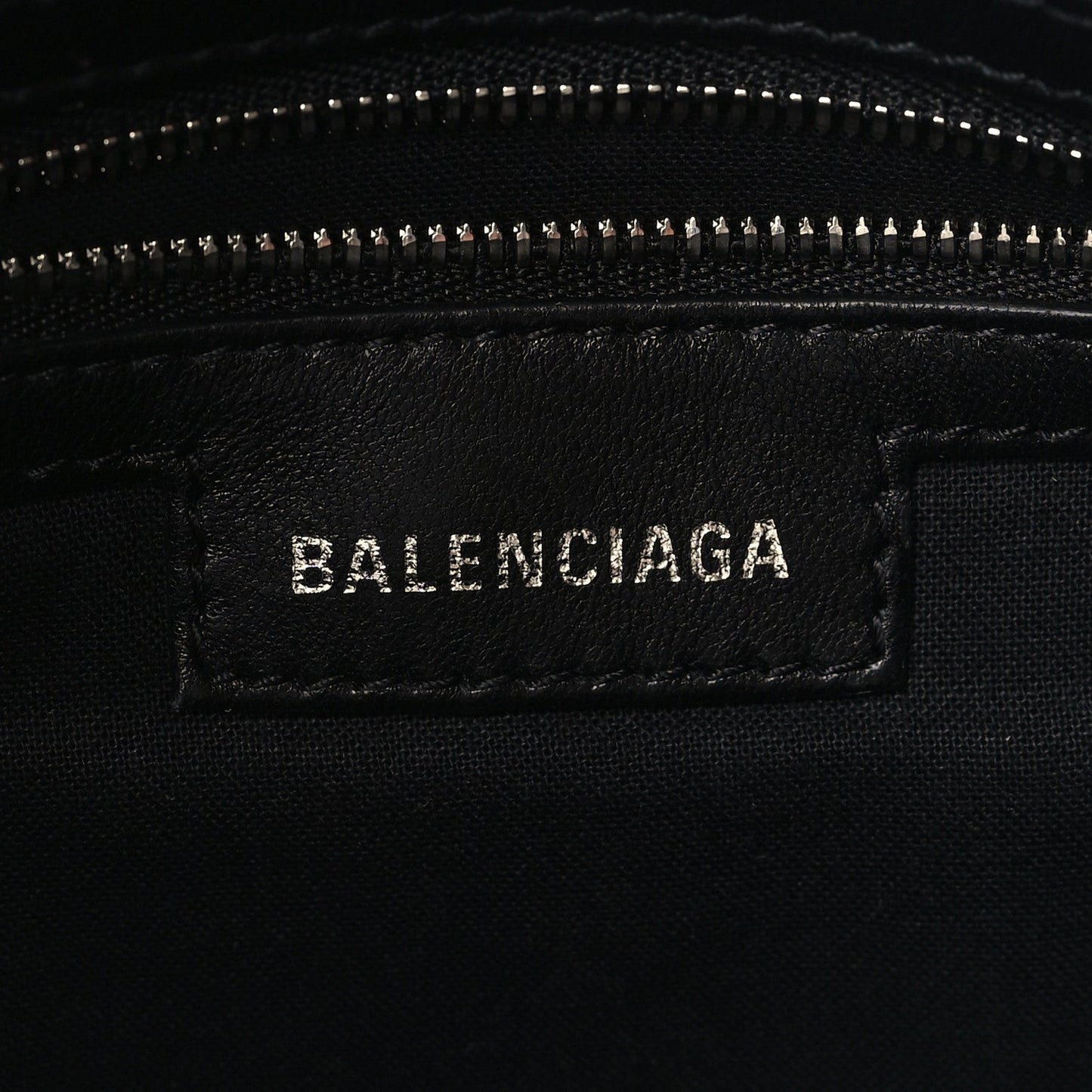 BALENCIAGA LE CAGOLE SMALL DENIM CRYSTAL SHOULDER BAG
