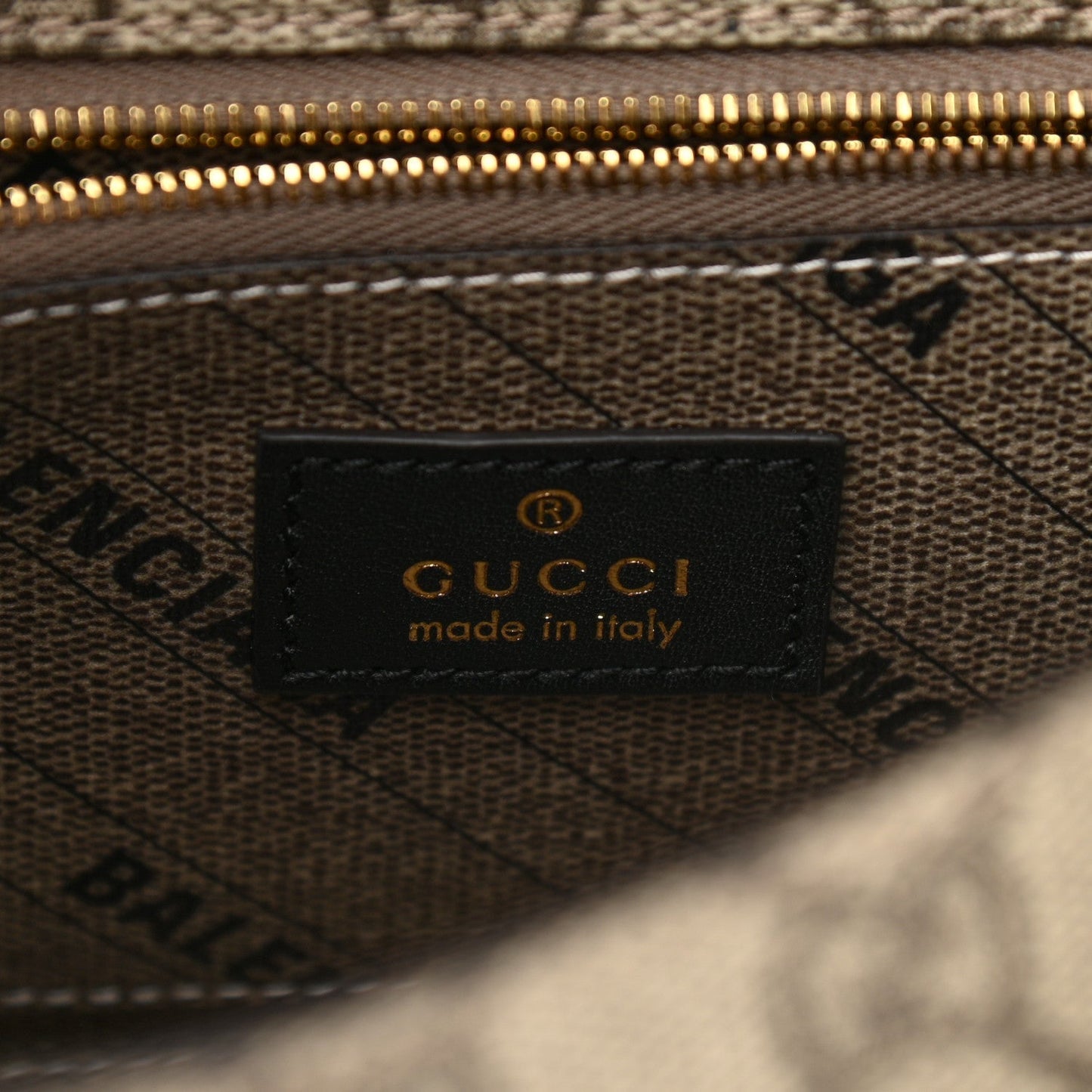 GUCCI X BALENCIAGA GG SUPREME MONOGRAM HOURGLASS BAG