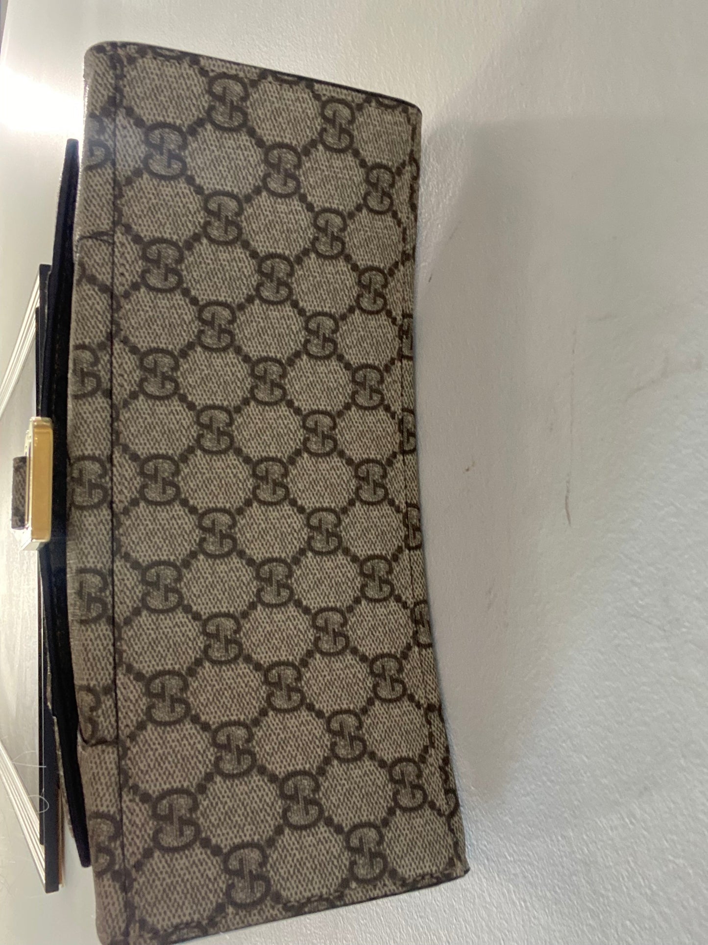 GUCCI X BALENCIAGA GG SUPREME MONOGRAM HOURGLASS BAG