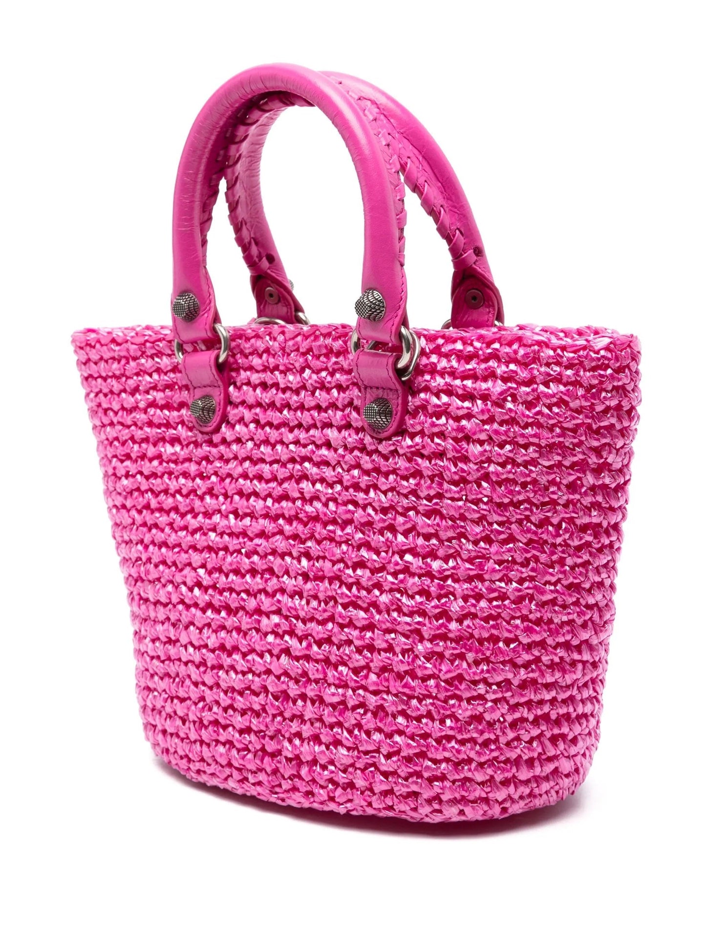 BALENCIAGA LE CAGOLE SMALL PANIER TOTE BAG