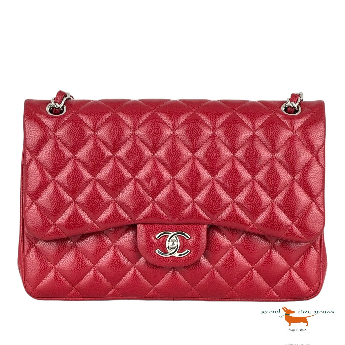 Chanel Caviar Double Flap Bag