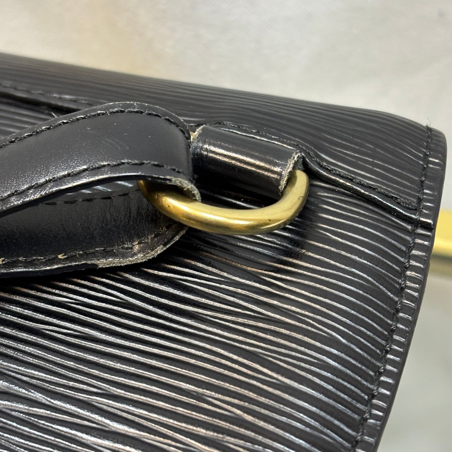 LOUIS VUITTON Mabillon Epi Leather Backpack