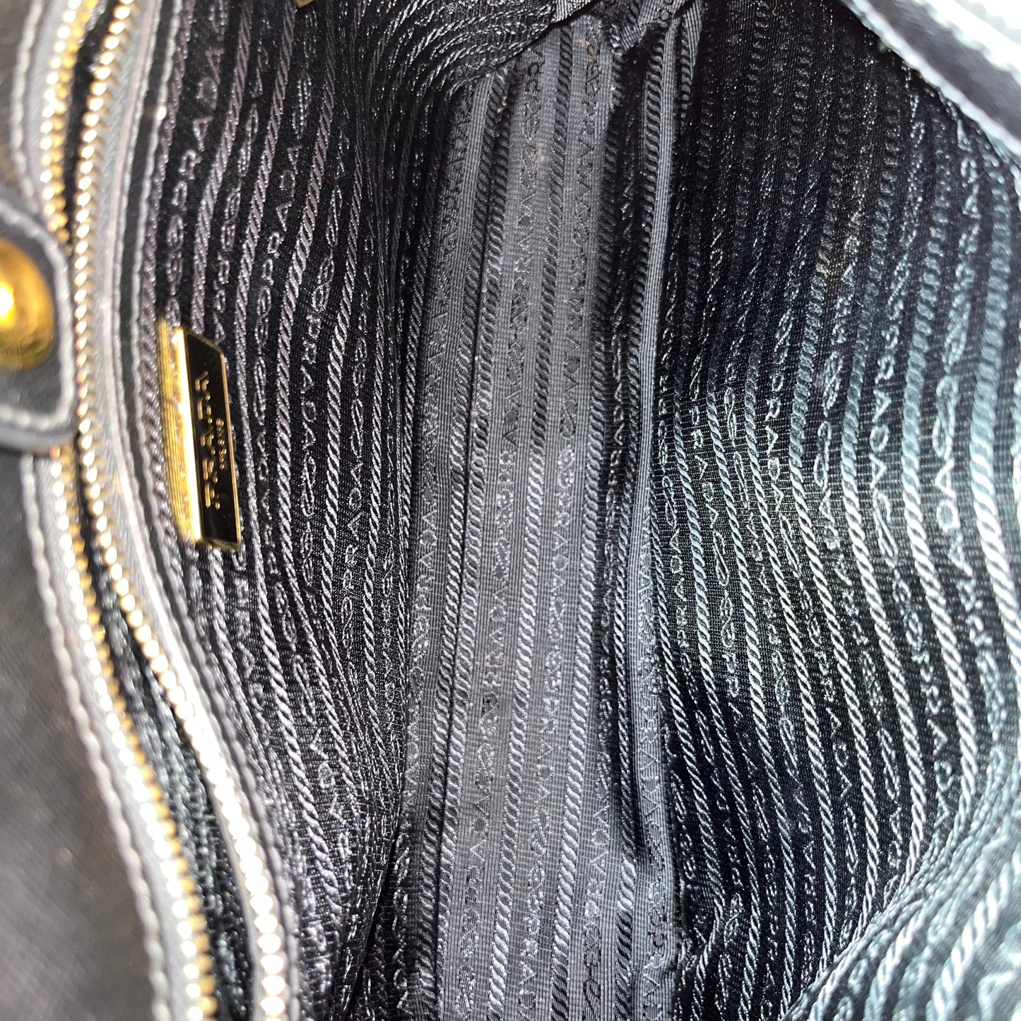 PRADA Galleria Saffiano Lux Leather Tote Bag